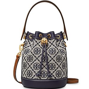 Tory Burch T Monogram Jacquard Mini Bucket Bag- 4315338