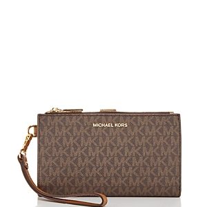Michael Michael Kors Signature Print Wristlet Wallet- 4309337