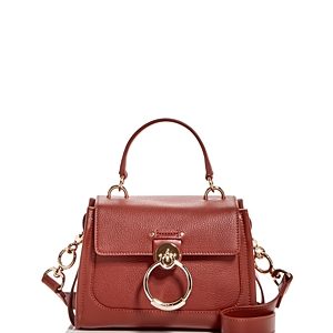 Chloe Mini Tess Day Bag Leather Crossbody- 4343862