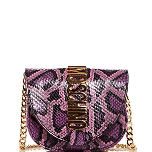 Moschino Mini Snake Leather Crossbody- 4362912