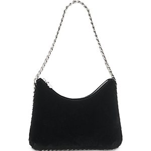 Stella McCartney Falabella Velvet Zip Mini Shoulder Bag- 4367873