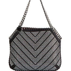 Stella McCartney Falabella Mini Crystal Chevron Shoulder Bag- 4416433