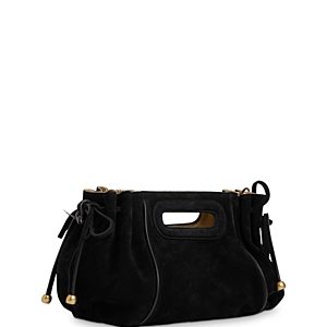 Gerard Darel Mini Dany Suede Leather Handbag- 4459364