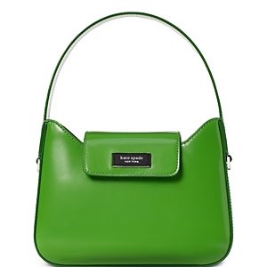 kate spade new york Sam Icon Spazzolato Mini Leather Crossbody Bag- 4473464
