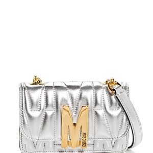 Moschino Quilted Leather Shoulder Bag- 4492638