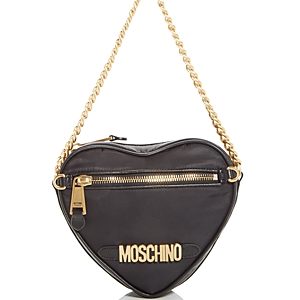 Moschino Heart Shape Nylon Shoulder Bag- 4492652