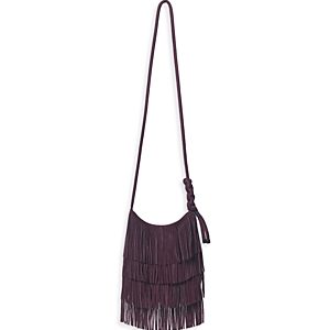 Callista Small Fringed Suede Crossbody- 4483271