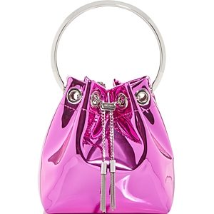 Jimmy Choo Bon Bon Ring Handle Bucket Bag- 3974066