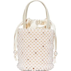 kate spade new york Purl Pearl Embellished Small Bucket Bag- 4554043
