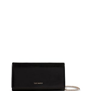 Ted Baker Liberta Metallic Leather Purse On A Chain- 4550519