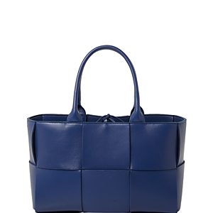 Bottega Veneta Small Arco Woven Leather Tote- 4311510