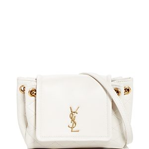 Saint Laurent Mini Nolita Quilted Leather Crossbody- 4180551