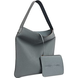 Gerard Darel Lady Leather Hobo bag w/ Removable Pouch- 4626140