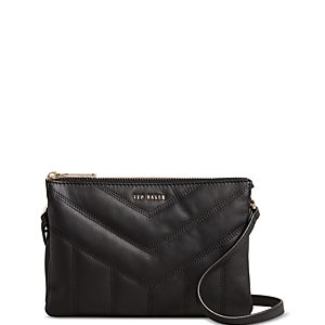 Ted Baker Ayasini Quilted Puffer Leather Small Crossbody Bag- 4551346