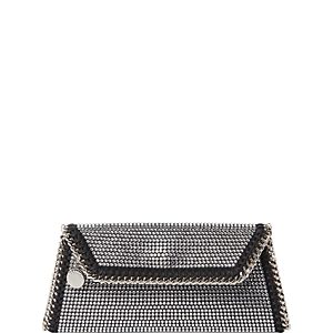 Stella McCartney Embellished Chain Trim Clutch- 4638345