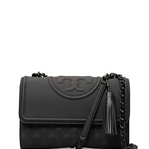 Tory Burch Fleming Medium Quilted Leather Convertible Shoulder Bag- 3867443