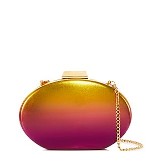 Aqua Ombre Oval Clutch - 100% Exclusive- 4679167
