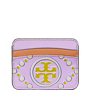 Tory Burch T Monogram Contrast Embossed Card Case- 4461054