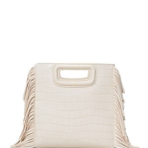 Maje M Embossed Leather Bag- 3450733