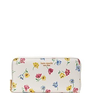 kate spade new york Morgan Tulip Toss Zip Around Continental Wallet- 4621105