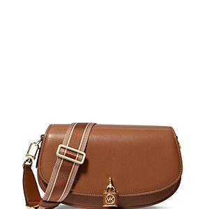 Michael Michael Kors Mila East West Medium Leather Messenger Bag- 4715539