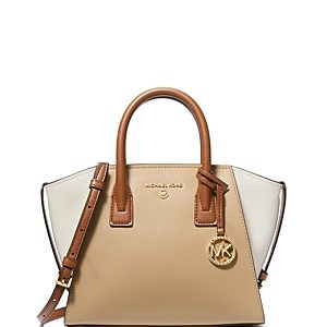 Michael Michael Kors Avril Small Top Zip Leather Satchel- 4714770