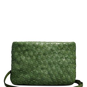 Madewell Woven Leather Puff Crossbody- 4656198