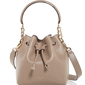 Jimmy Choo Bon Bon Small Leather Bucket Bag- 4346692