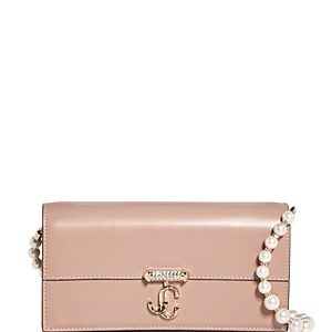 Jimmy Choo Varenne Leather Chain Wallet- 4720241