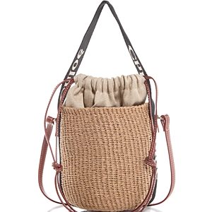 Chloe x Mifuko Woody Large Woven Basket Tote- 4180586