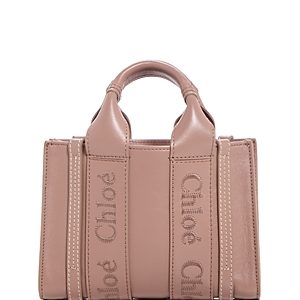 Chloe Woody Mini Leather Crossbody- 4542568