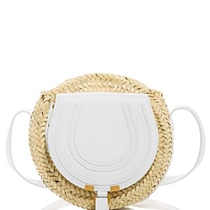 Chloe Marcie Woven Basket Crossbody- 4719045