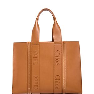 Chloe Woody Large Leather Tote- 4719046