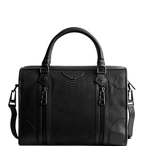 Zadig & Voltaire Sunny Medium Embossed Leather Handbag- 4560888