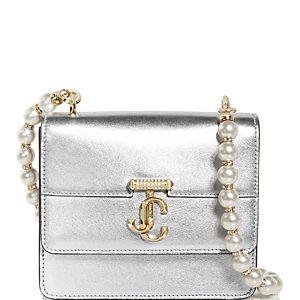 Jimmy Choo Varenne Small Leather Shoulder Bag- 4346674