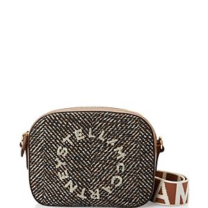Stella McCartney Herringbone Logo Camera Crossbody- 4707427