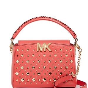 Michael Michael Kors Karlie Small Studded Leather Crossbody- 4698746