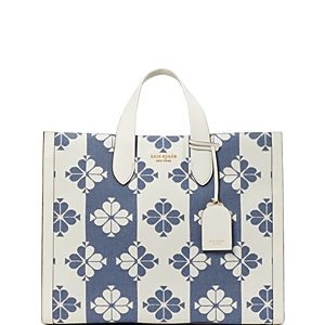 kate spade new york Manhattan Spade Flower Jacquard Large Tote Bag- 4720750