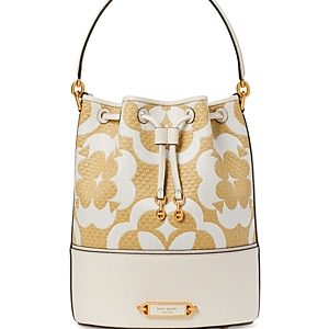 kate spade new york Gramercy Spade Flower Monogram Small Bucket Bag- 4720761