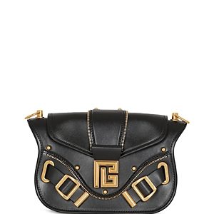 Balmain Blaze Small Leather Shoulder Bag- 4707144