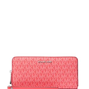 Michael Michael Kors Jet Set Travel Monogram Continental Wallet- 4732870