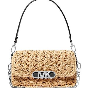 Michael Michael Kors Parker Medium Gold Tone Convertible Pouchette- 4732889