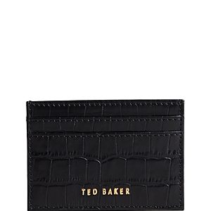 Ted Baker Crokina Embossed Leather Card Holder- 4551420