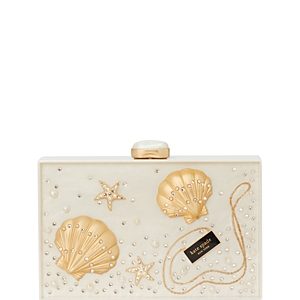 kate spade new york What the Shell Ocean Scene Small Frame Clutch- 4720771