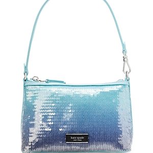 kate spade new york Lulu Ombre Sequin Mini East West Pouchette Wristlet- 4720767
