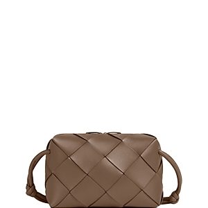 Bottega Veneta Small Cassette Camera Woven Leather Bag- 4380002