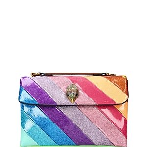 Kurt Geiger London Glitter Medium Kensington Crossbody Bag- 4731548