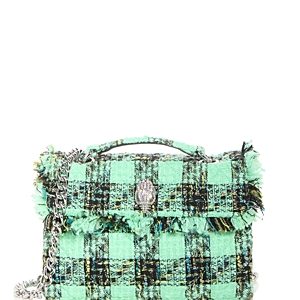 Kurt Geiger London Kensington Tweed Check Shoulder Bag- 4731570