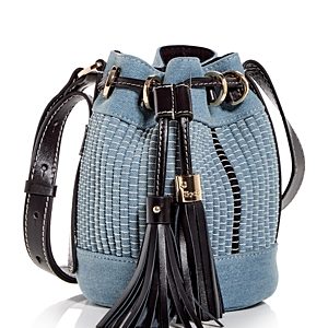 See by Chloe Vicki Small Denim Bucket Bag- 4747408