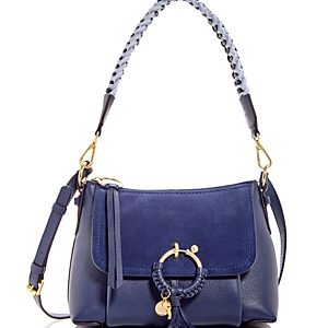 See by Chloe Joan Small Leather & Suede Shoulder Bag- 4747415